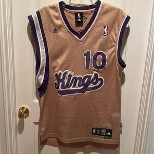 Sacramento kings Vintage Rare nr 10 Bibby NBA basketball jersey